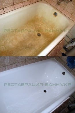 Черновцы. Реставрация чугунной ванны