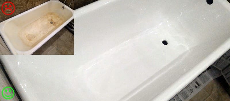 Реставрация ванн Полтава