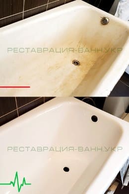 Реставрация старой ванны - Ужгород