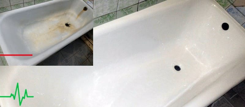 Реставрация ванн Одесса